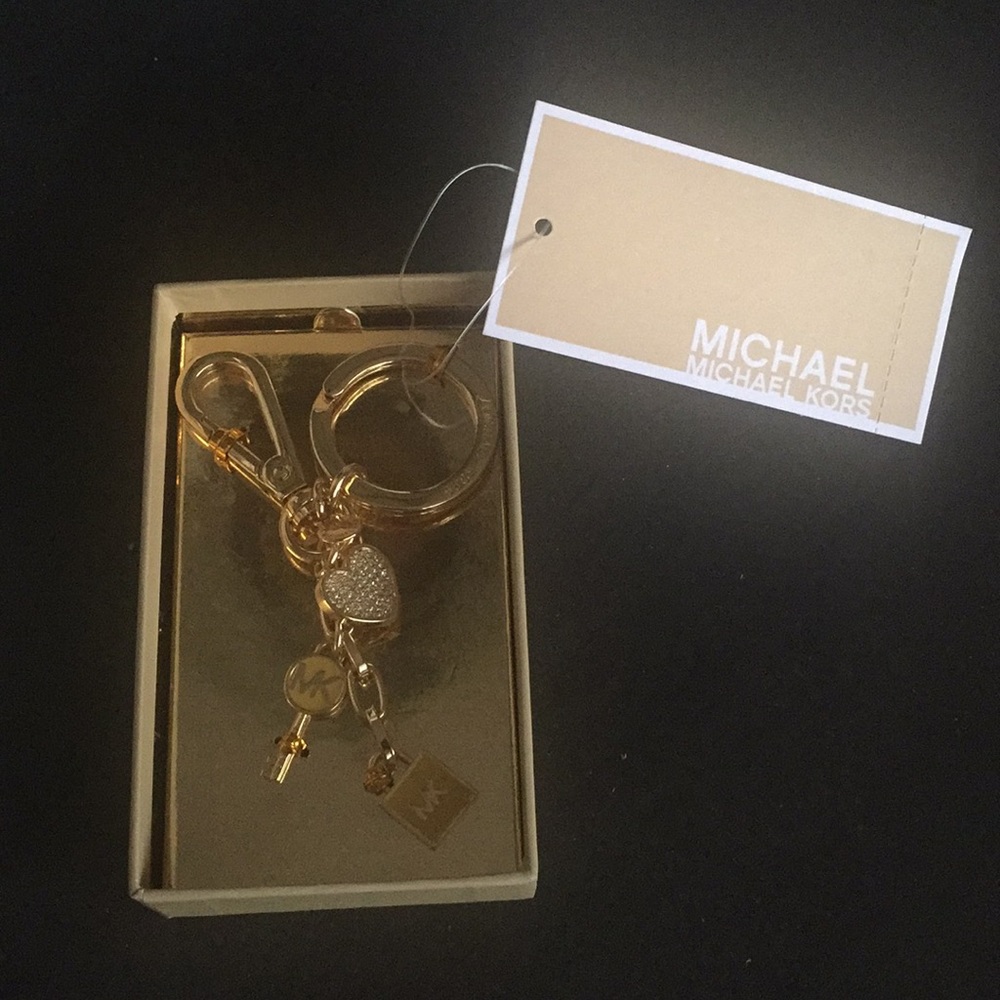 NWT Michael Kors key charm